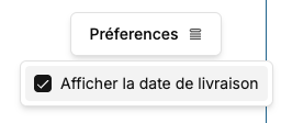 PHPReaction POS React - Informations - preferences